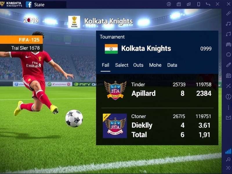 Kolkata Knights FIFA Hero gameplay screenshot